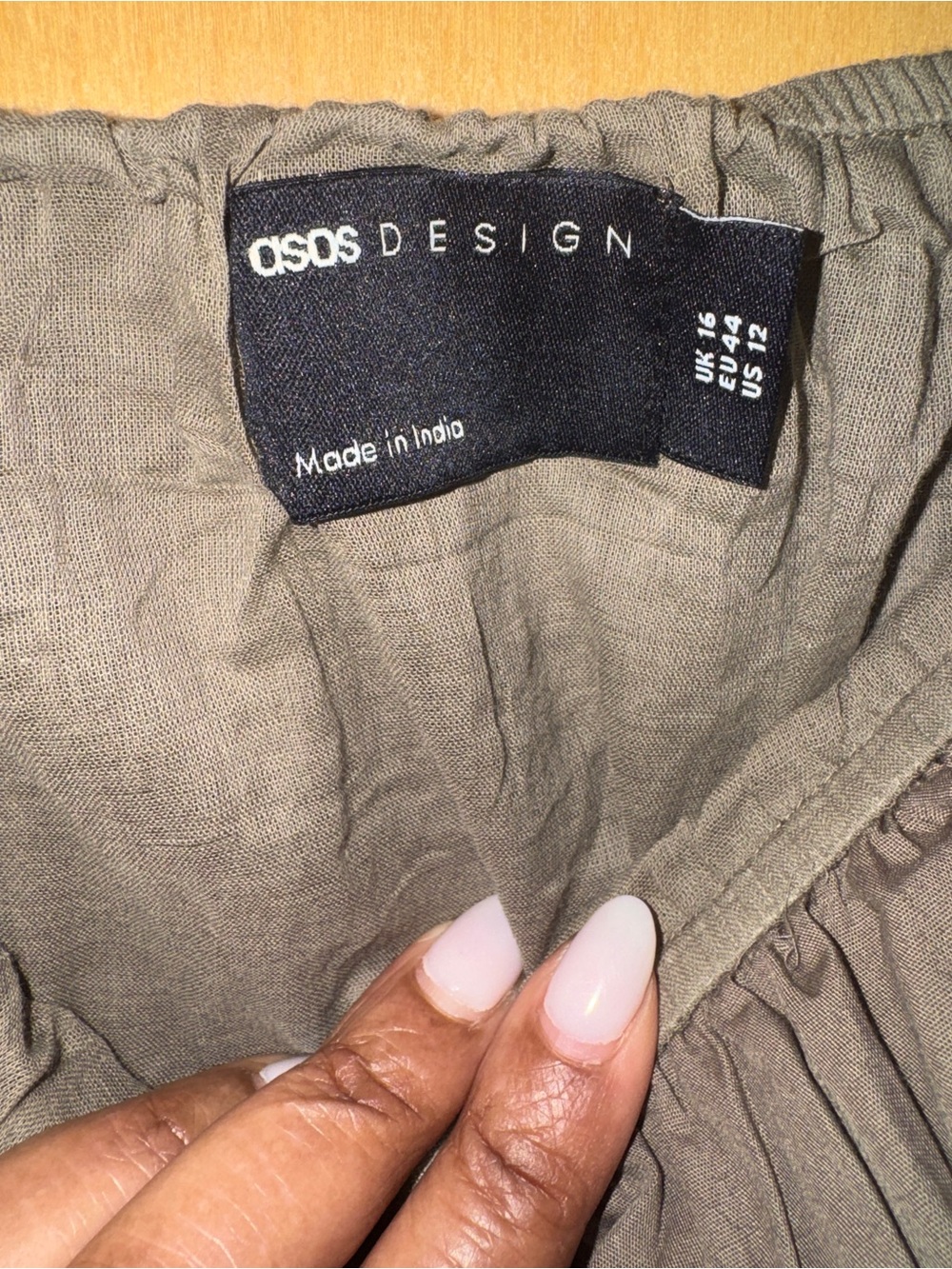 Brown Bubble Skirt - Voluminous Silhouette - Picture 4 of 6